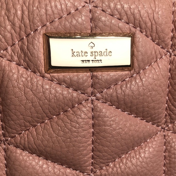 Kate Spade Pink Quilted Women's Bag really beautiful very well designed - Picture 13 of 13